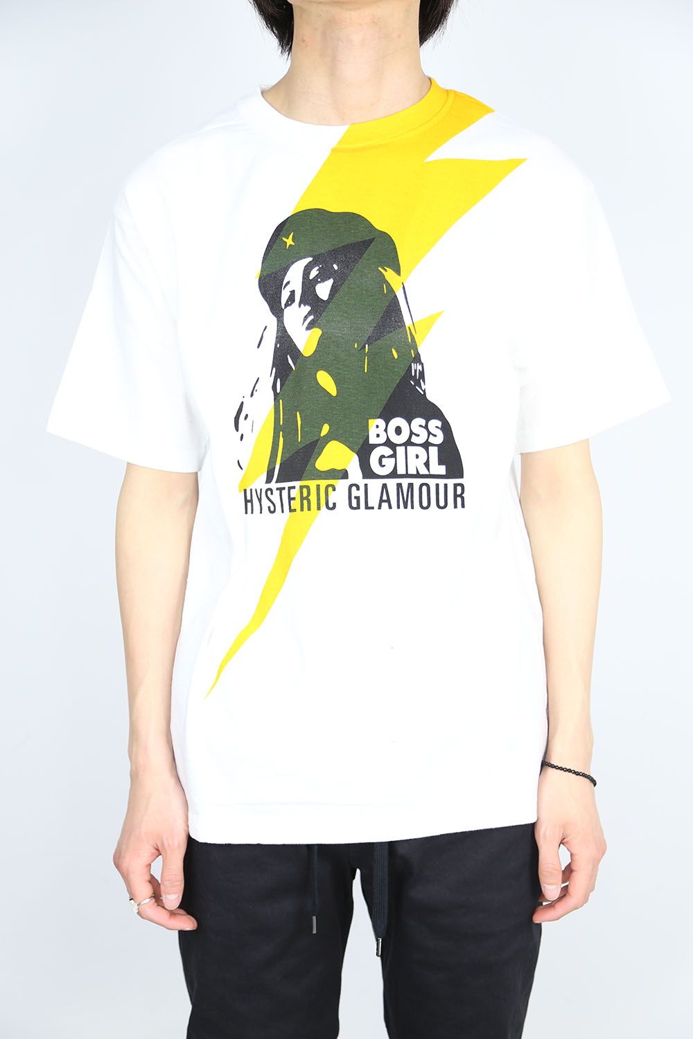 HYSTERIC GLAMOUR - BOSS GIRL Tシャツ / ホワイト | Tempt