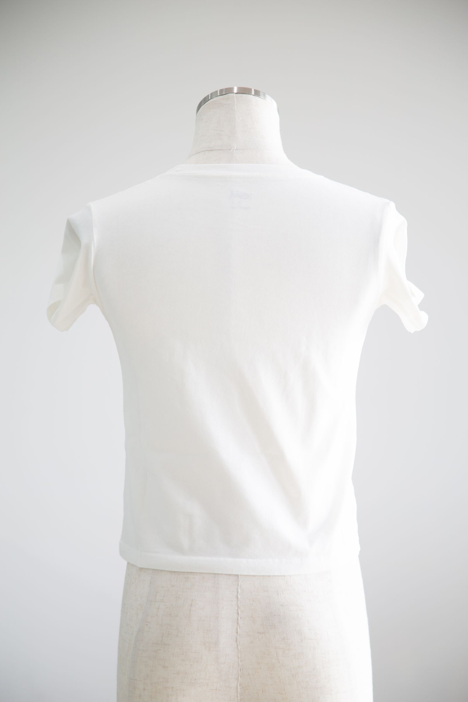 FRAMED FACE S/S BABY TEE / ホワイト