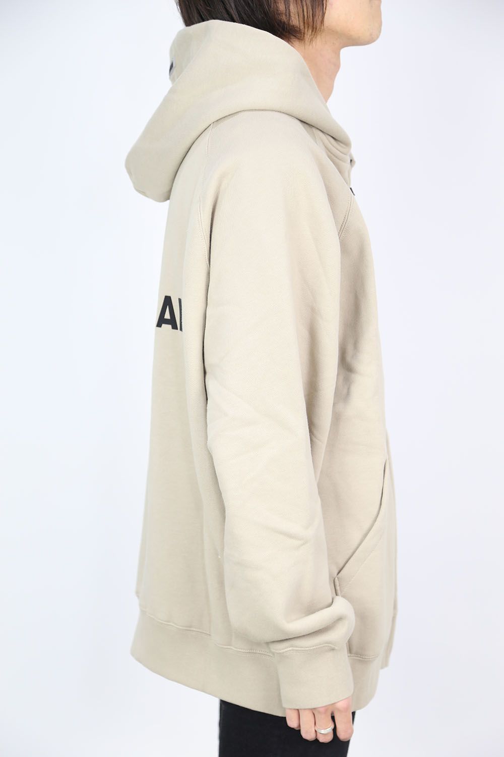 FULL ZIP HOODIE / タン