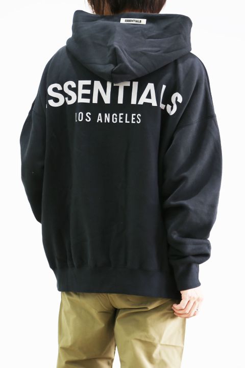 【LA限定】PULLOVER HOODIE REFLECTOR / ブラック