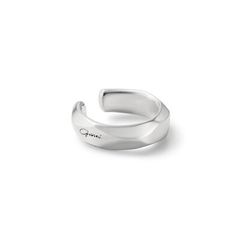 Crockery Ring Ear Cuff - SILVER