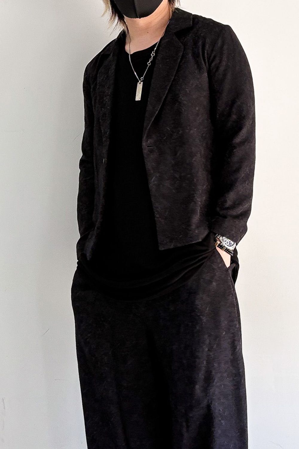 One-Button Tailored Jacket