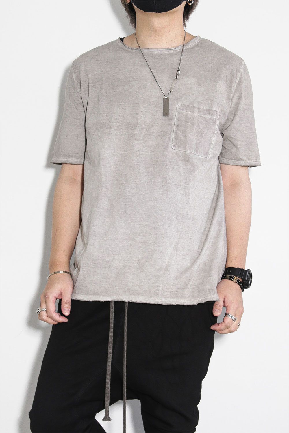 I suffer コットンTシャツ δ daub - コットンオーバーサイズTシャツ / OVERSIZED T-SHIRT