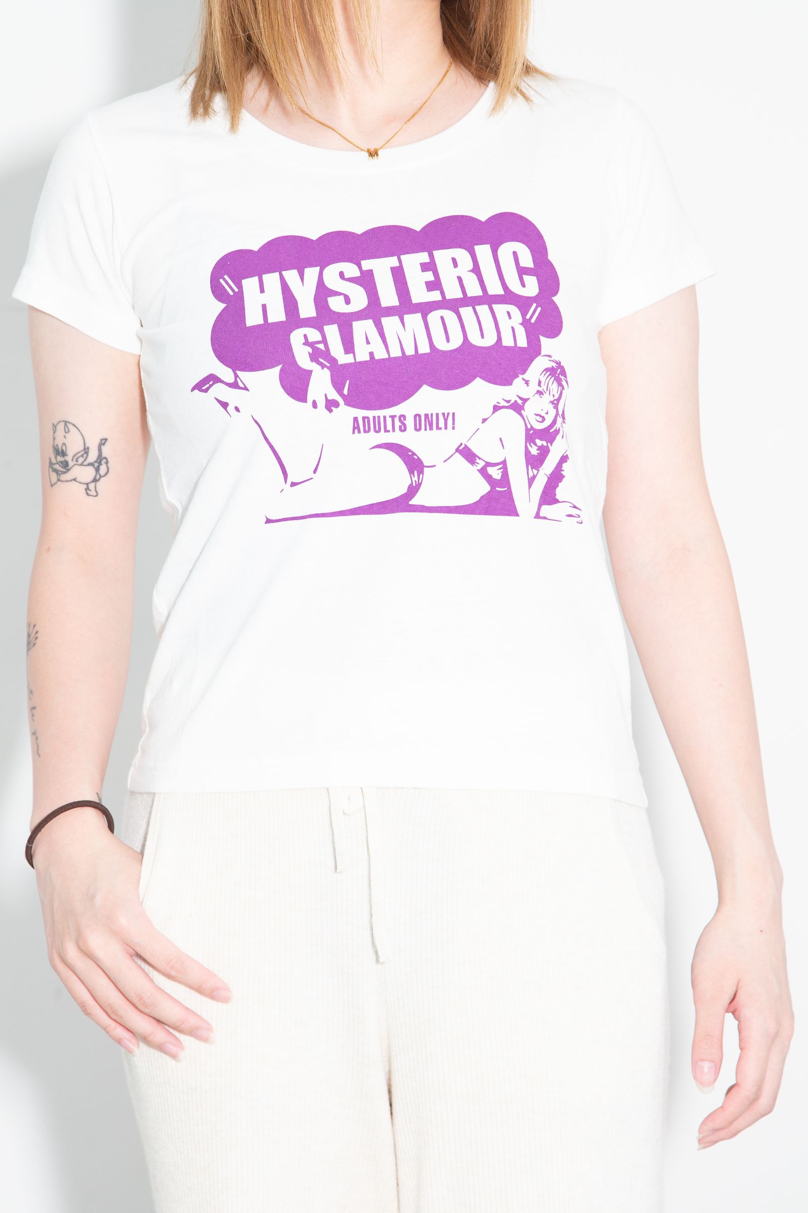 HYSTERIC CLUB チビTシャツ / ホワイト