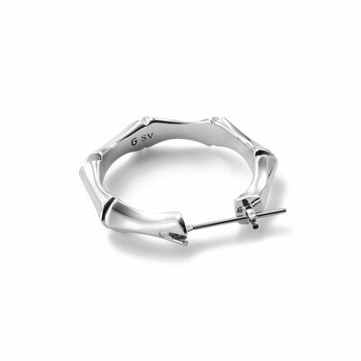 Crockery Bamboo Pierce - L / シルバー