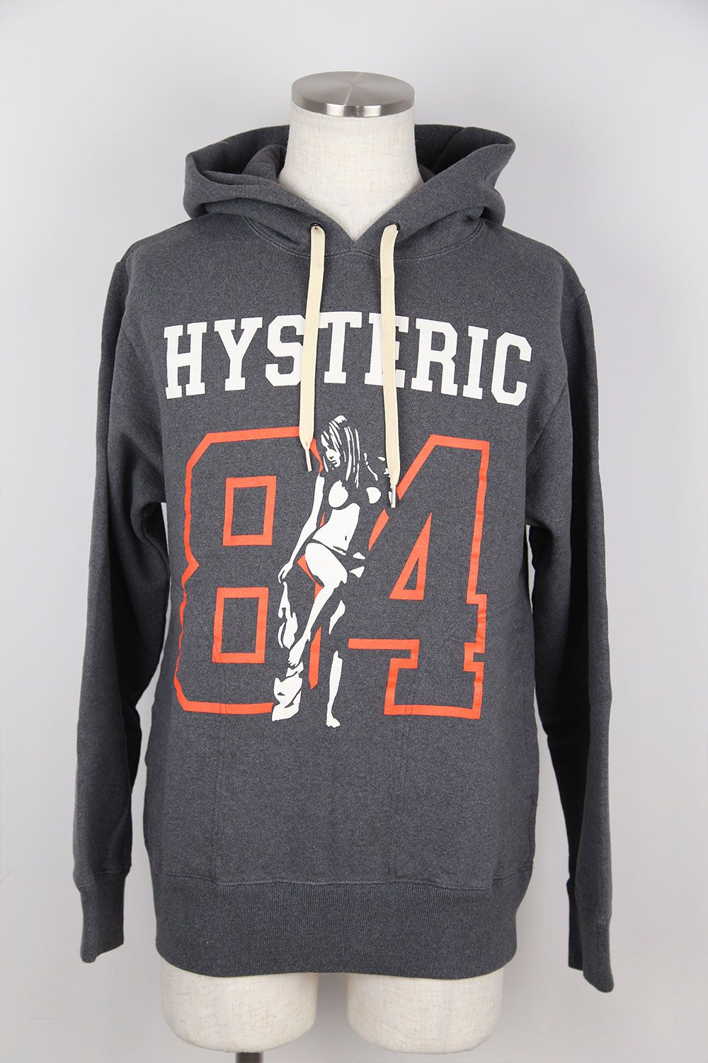 HYSTERIC GLAMOUR - HYS TIMES COLLEGE パーカー / トップグレー | Tempt