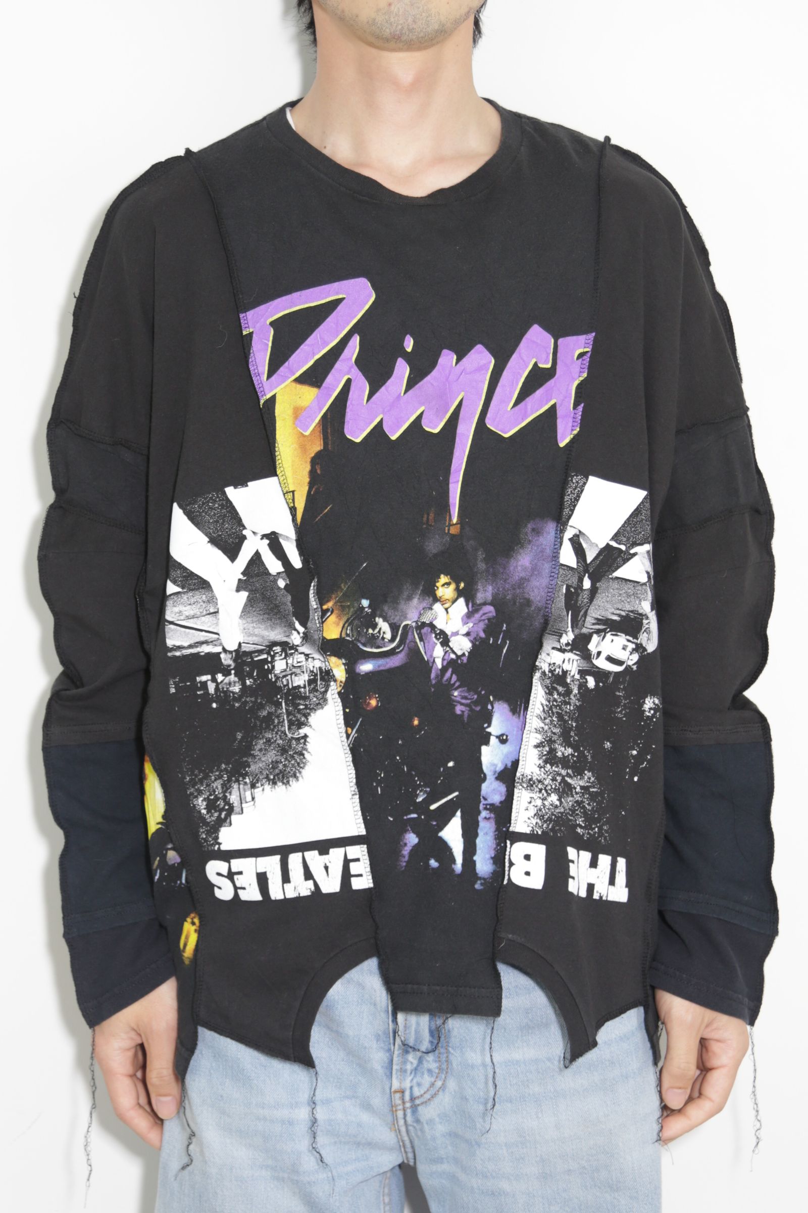 Long Sleeve Band Tee B / ブラック