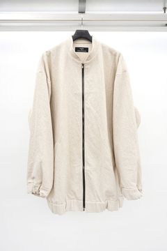 Oversized Zip-Up Blouson / ナチュラル
