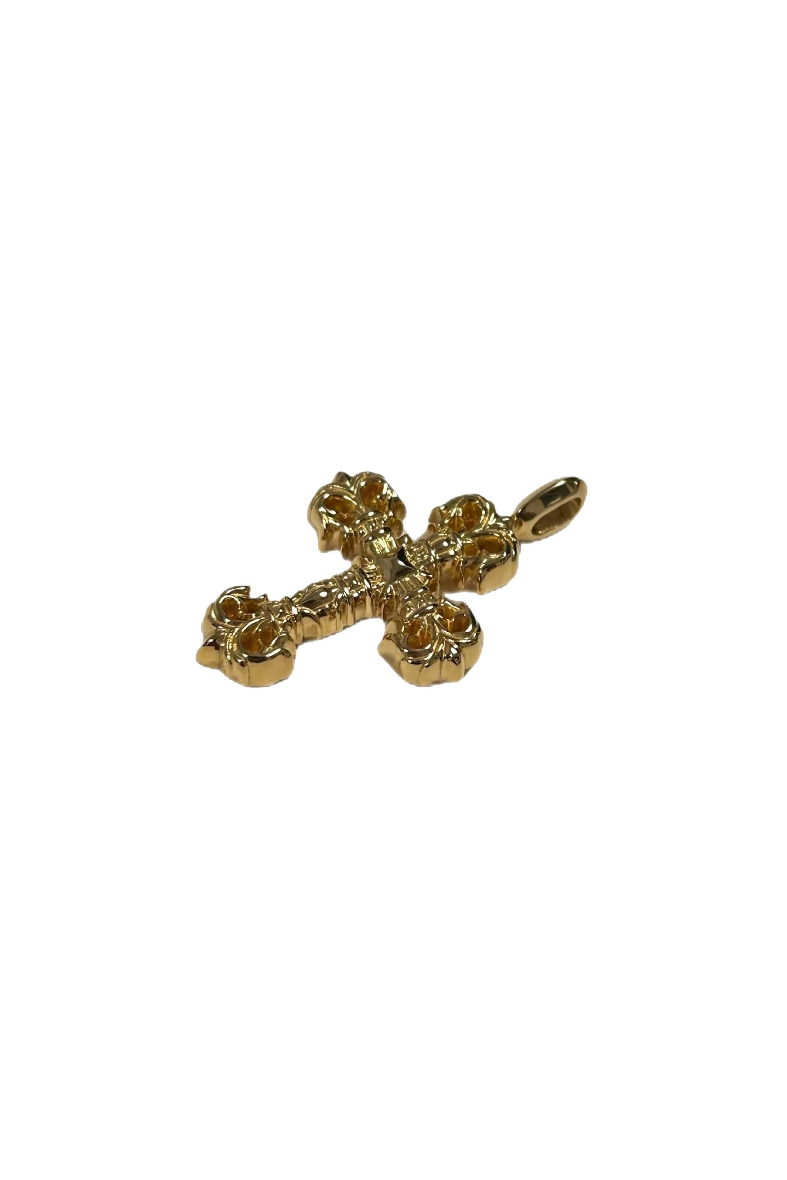 【新品未使用】22K タイニー フィリグリークロス ネックレス