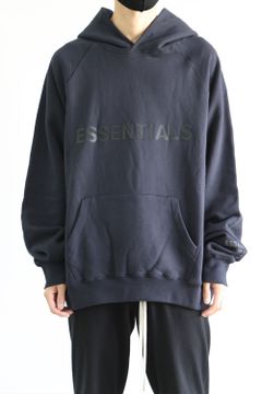 SSENSE FRONT LOGO HOODIE / ダークネイビー