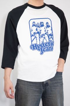 HYSTERIC JEANS 七分袖Tシャツ / ブラック