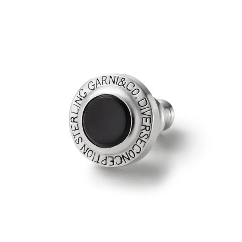 Round Stone Pierce / ブラック