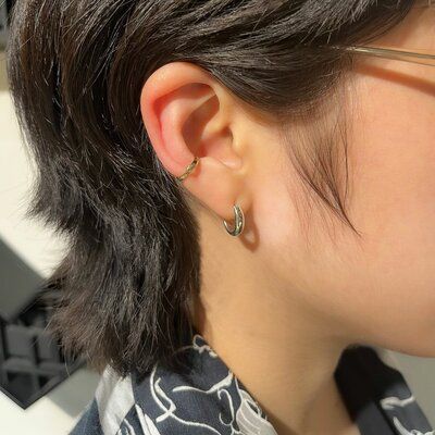 K10 Narrow Ear Cuff - No.3