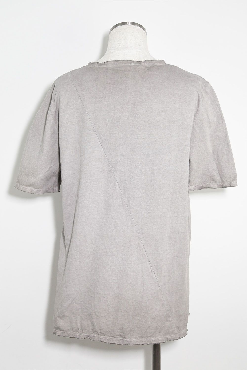 コットンオーバーサイズTシャツ / OVERSIZED T-SHIRT / ライトグレー