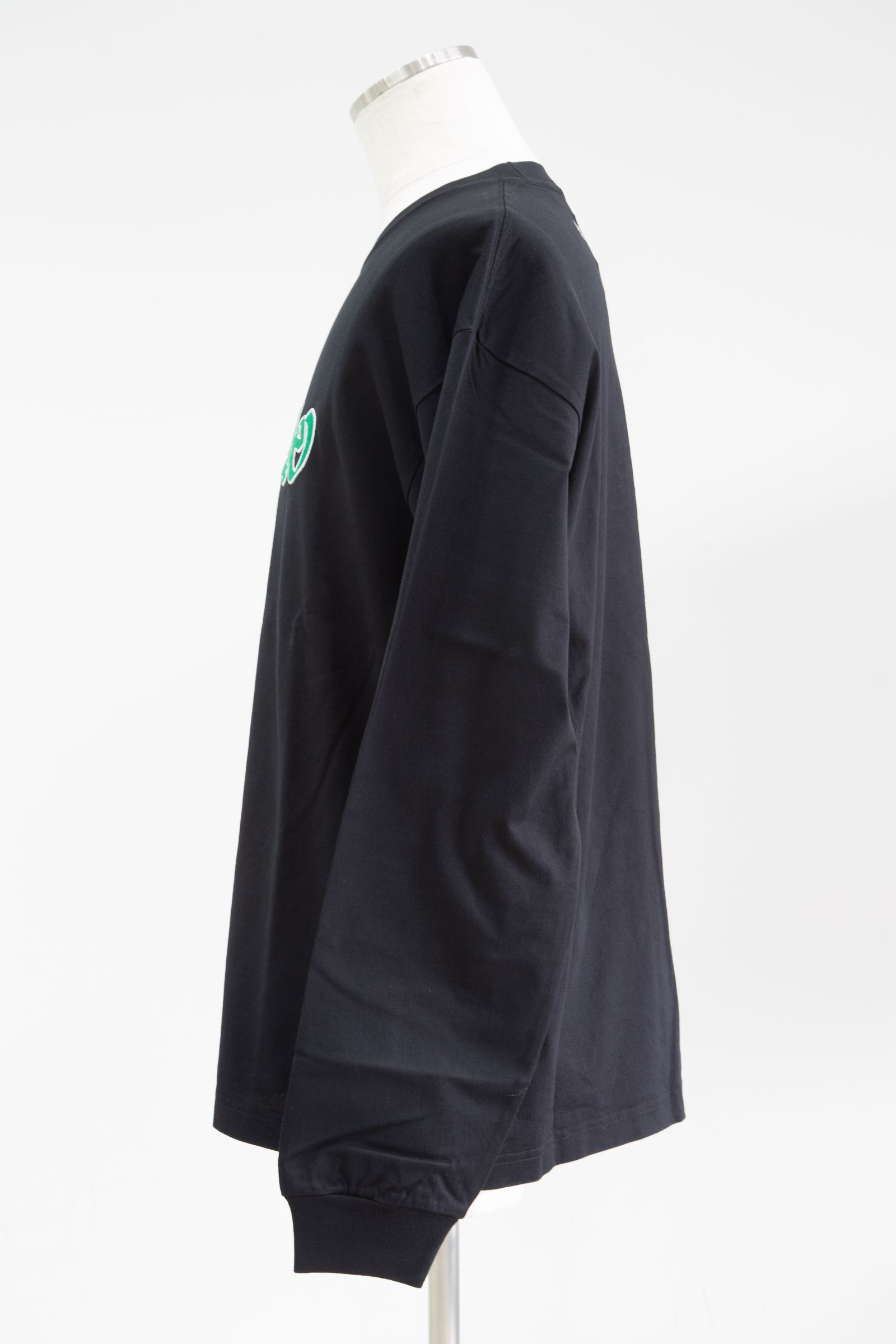 [ラスト1点 サイズXL] XL TAGGING L/S TEE / ブラック