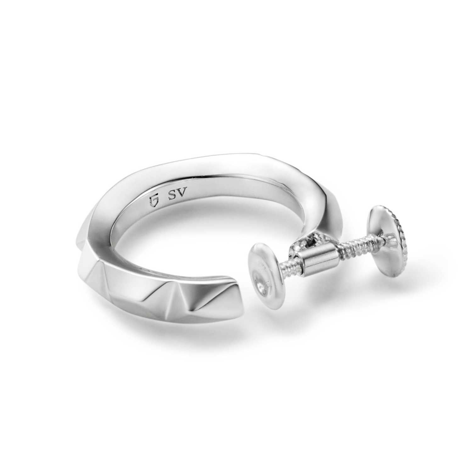 Clash Hoop Earring - L