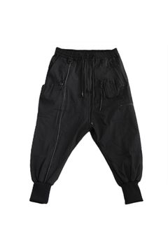［ラスト1点 サイズM］SOLID PARACHUTE PANTS / ブラック
