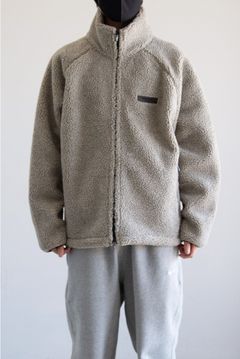 22FW FLEECE FULL ZIP JACKET /  ダークオートミール