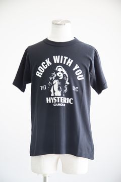 ROCK W YOU Tシャツ / ブラック