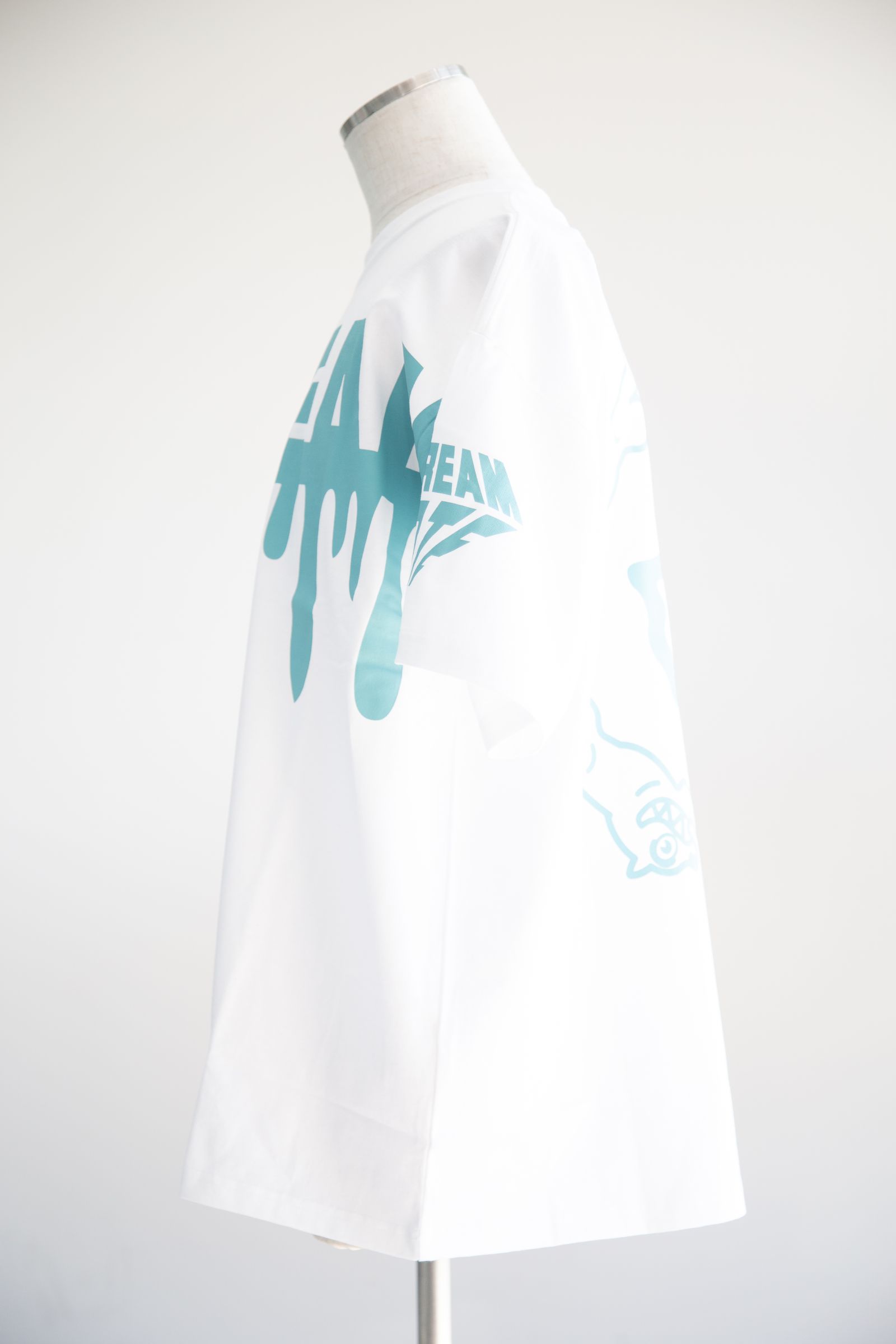 【ICECREAM】 COTTON T-SHIRT DRIP / ホワイト