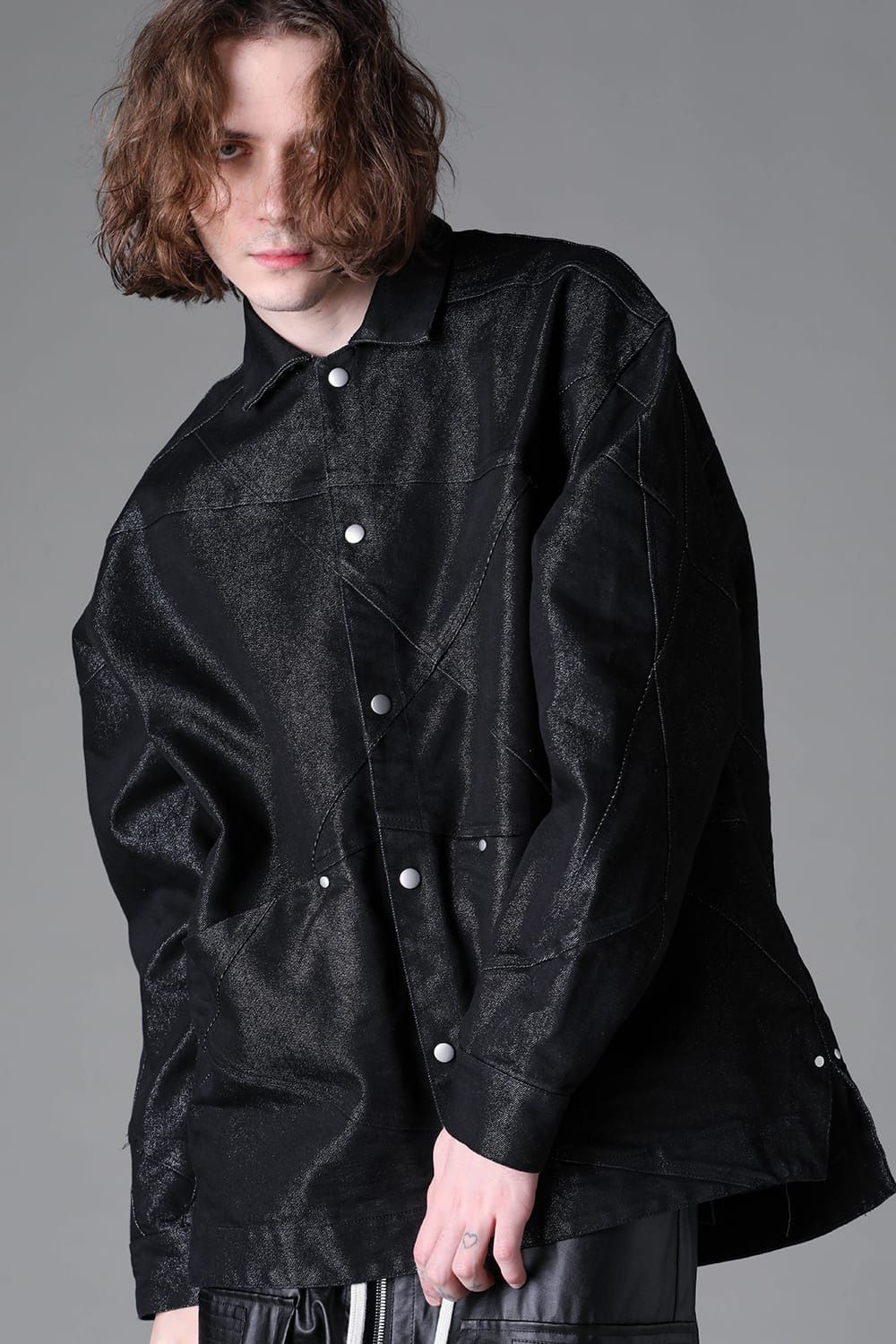 Randomly Panelled Denim Shirts
