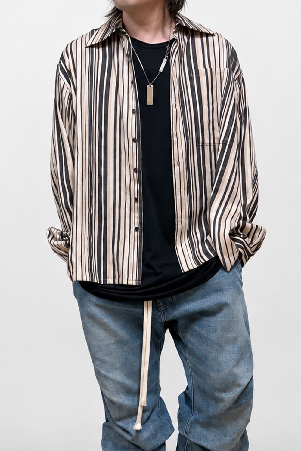Striped Oversized Shirt