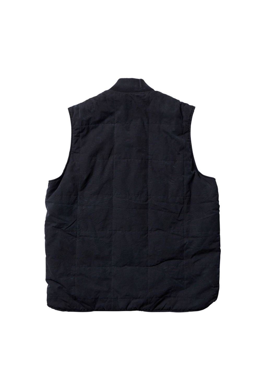 WORK QUILTED VEST / ブラック
