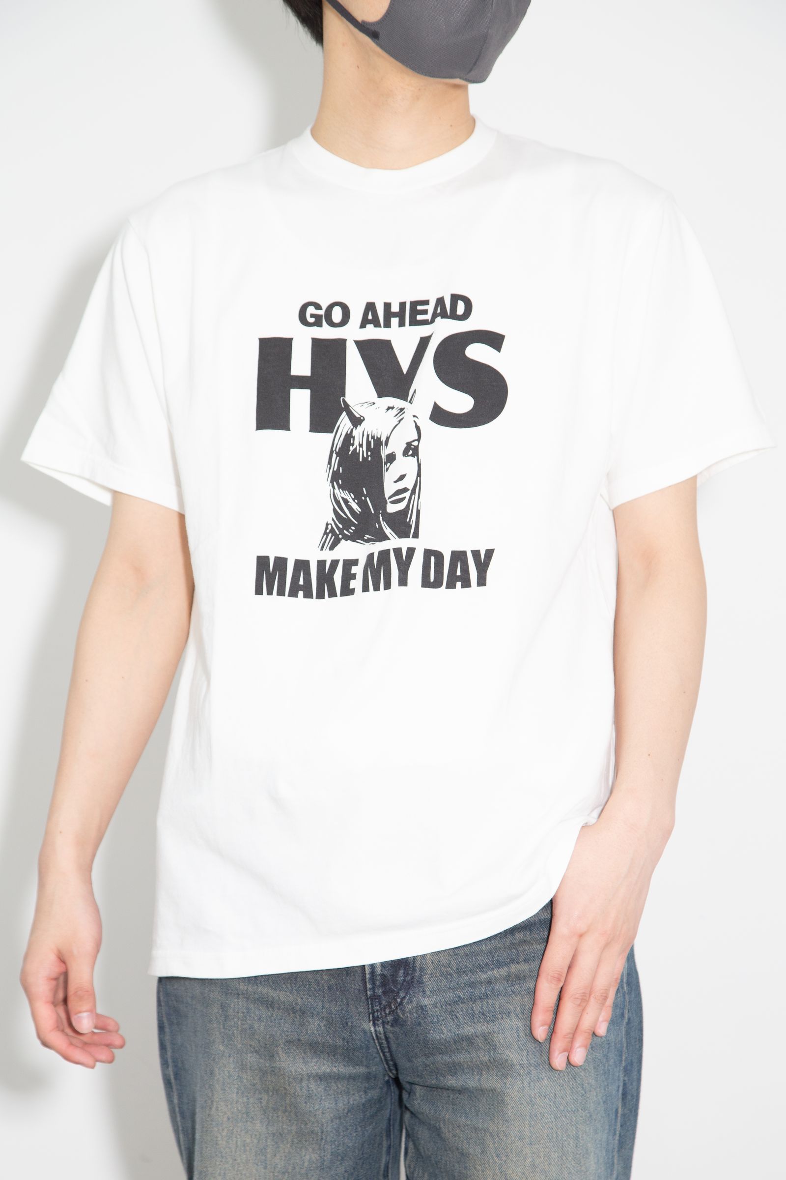 MAKE MY DAY Tシャツ / ホワイト