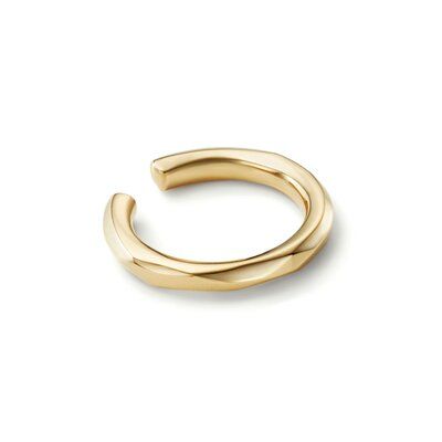 Crockery Hoop Earcuff - M - GOLD