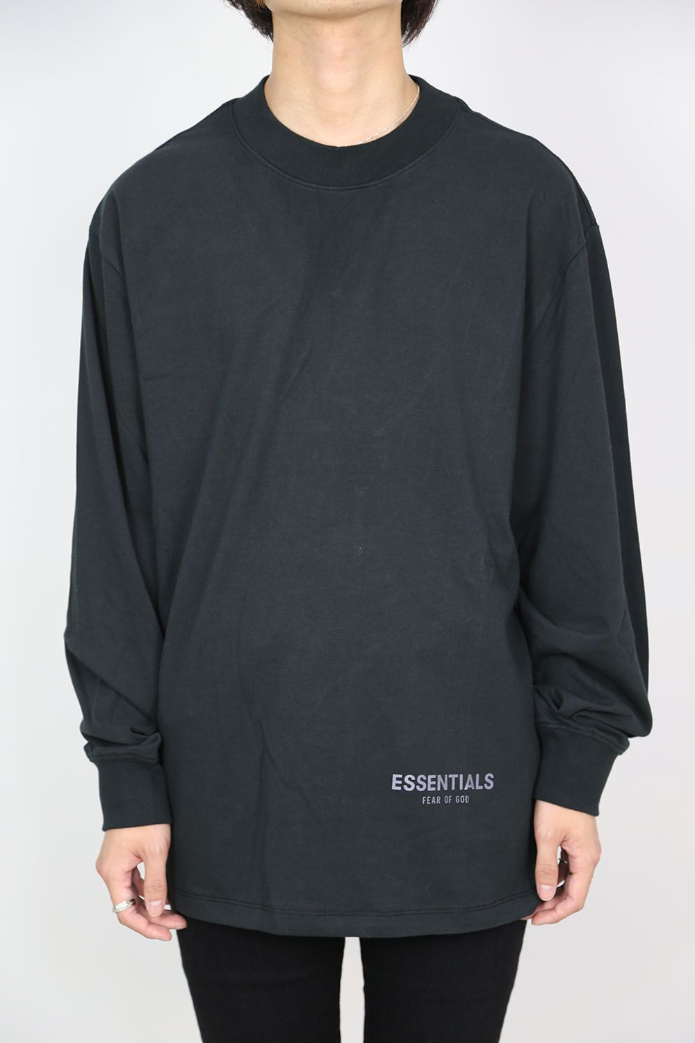 REFLECTOR LOGO L/S TEE / ブラック