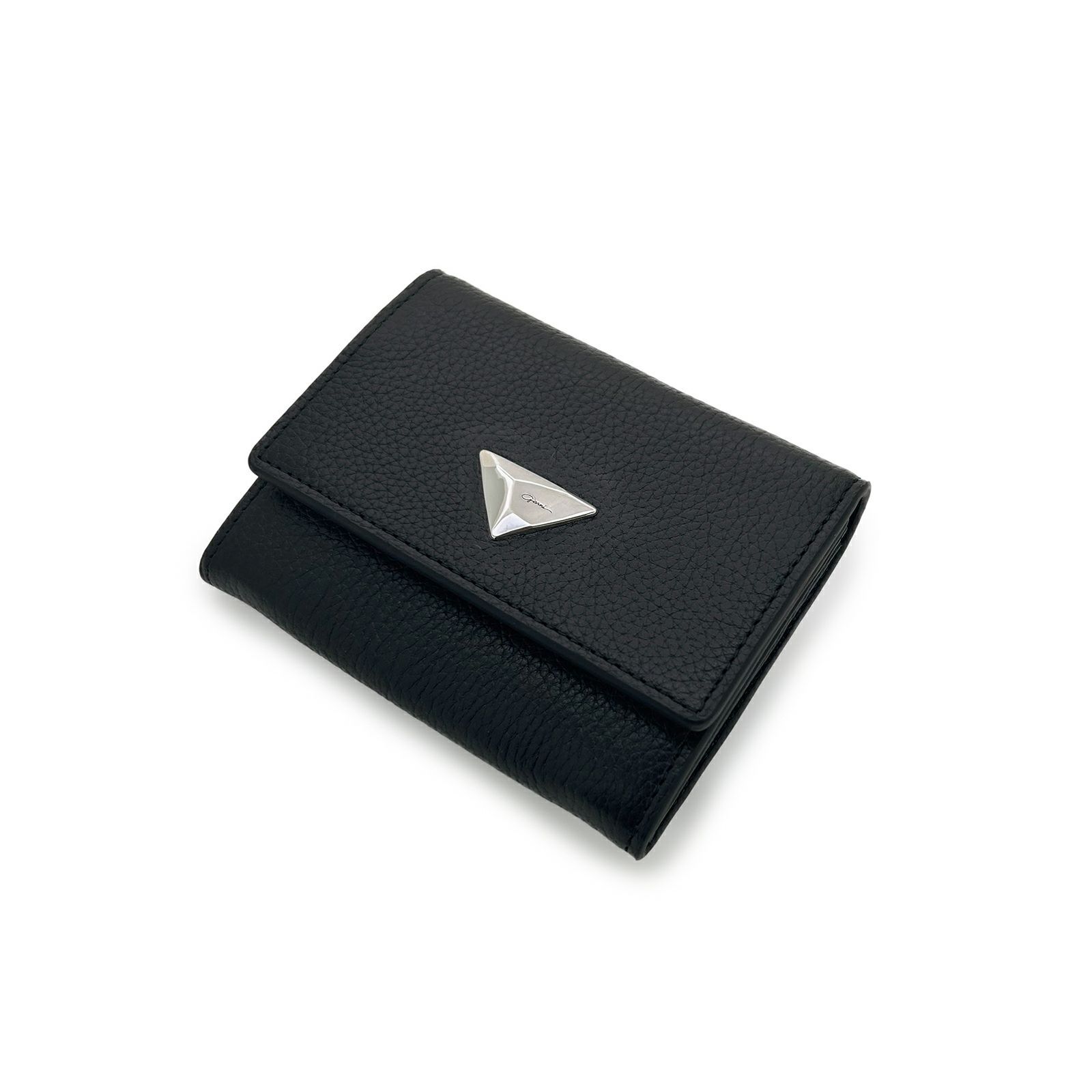 ガルニ　名刺入れ GARNI - Triangle Card Case / ブラック | Tempt