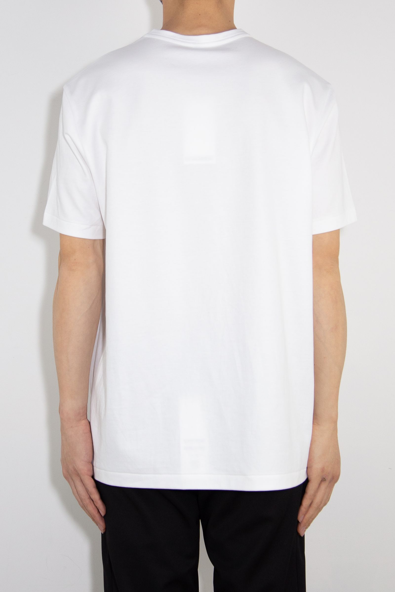 COTTON DOUBLE FACE S/S TEE / ホワイト