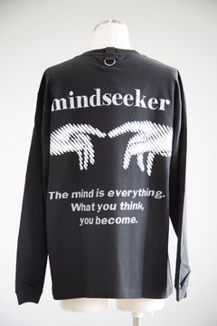 ［ラスト1点 サイズ2］Massage L/S Tee / ブラック