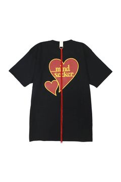 HEART LOGO TEE / ブラック