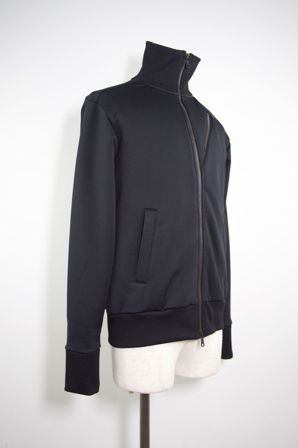 BALLOON ZIP UP JERSEY / ブラック