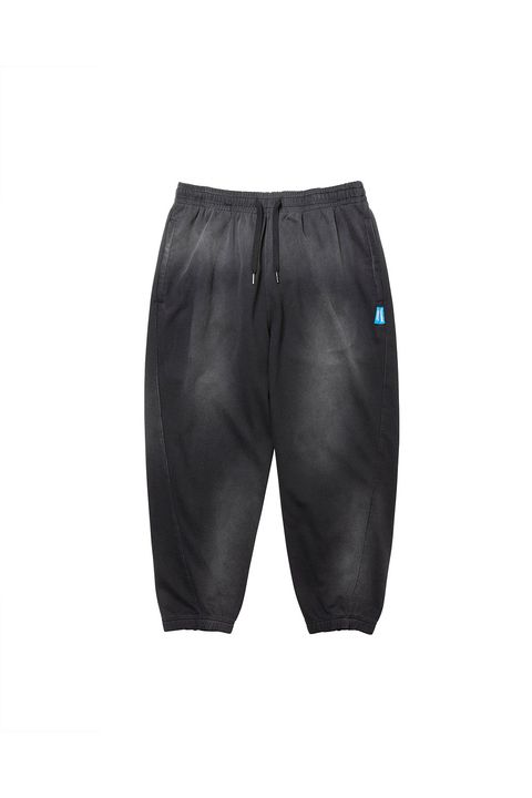 GARMENT DYED SWEATPANTS / ブラック