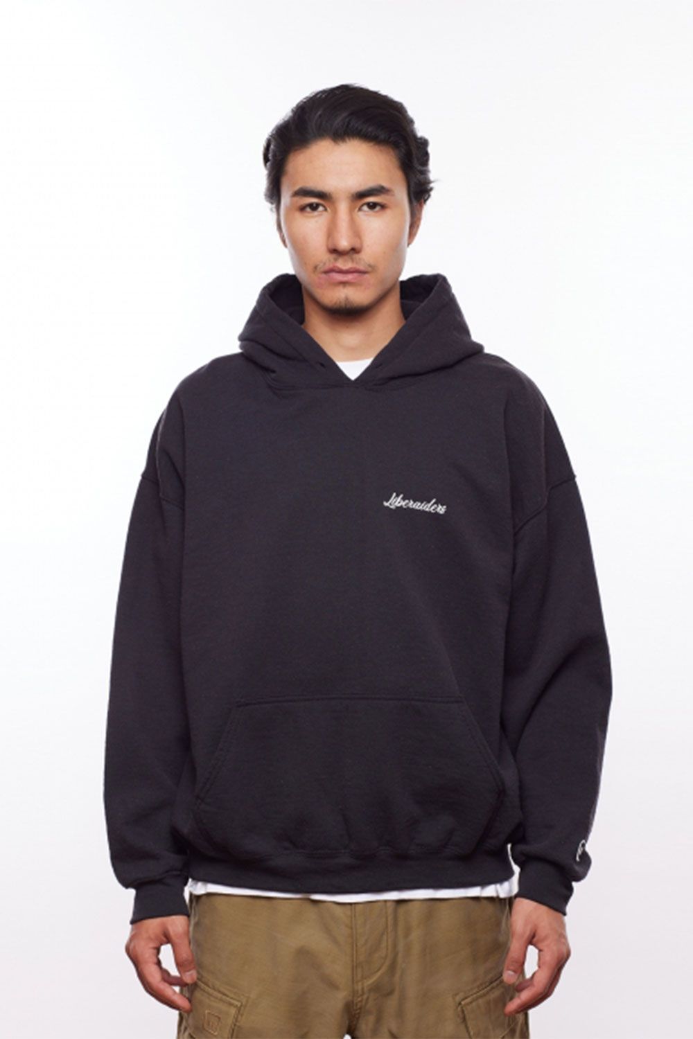 ATTITUDE HOODIE / ブラック - S