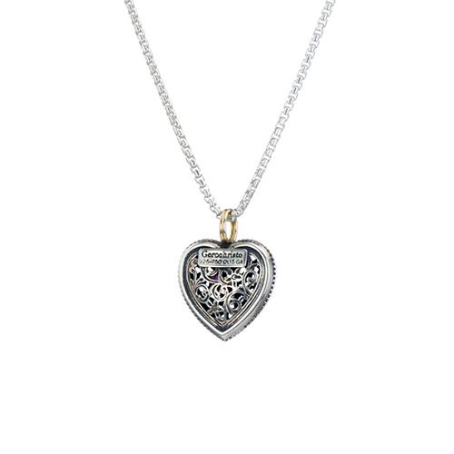 Garden Shadows Heart Pendant / GP037