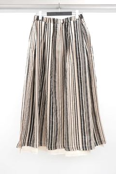 Striped Layered Skirt
