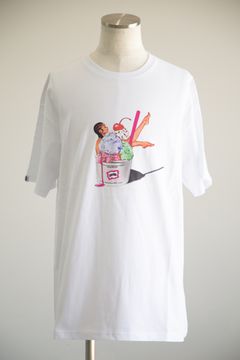 [ラスト1点 サイズXL] 【ICECREAM】PIN UP T-SHIRT / ホワイト
