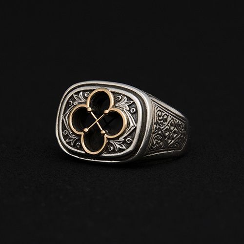 Odysseus Ring（オニキス） / GR090