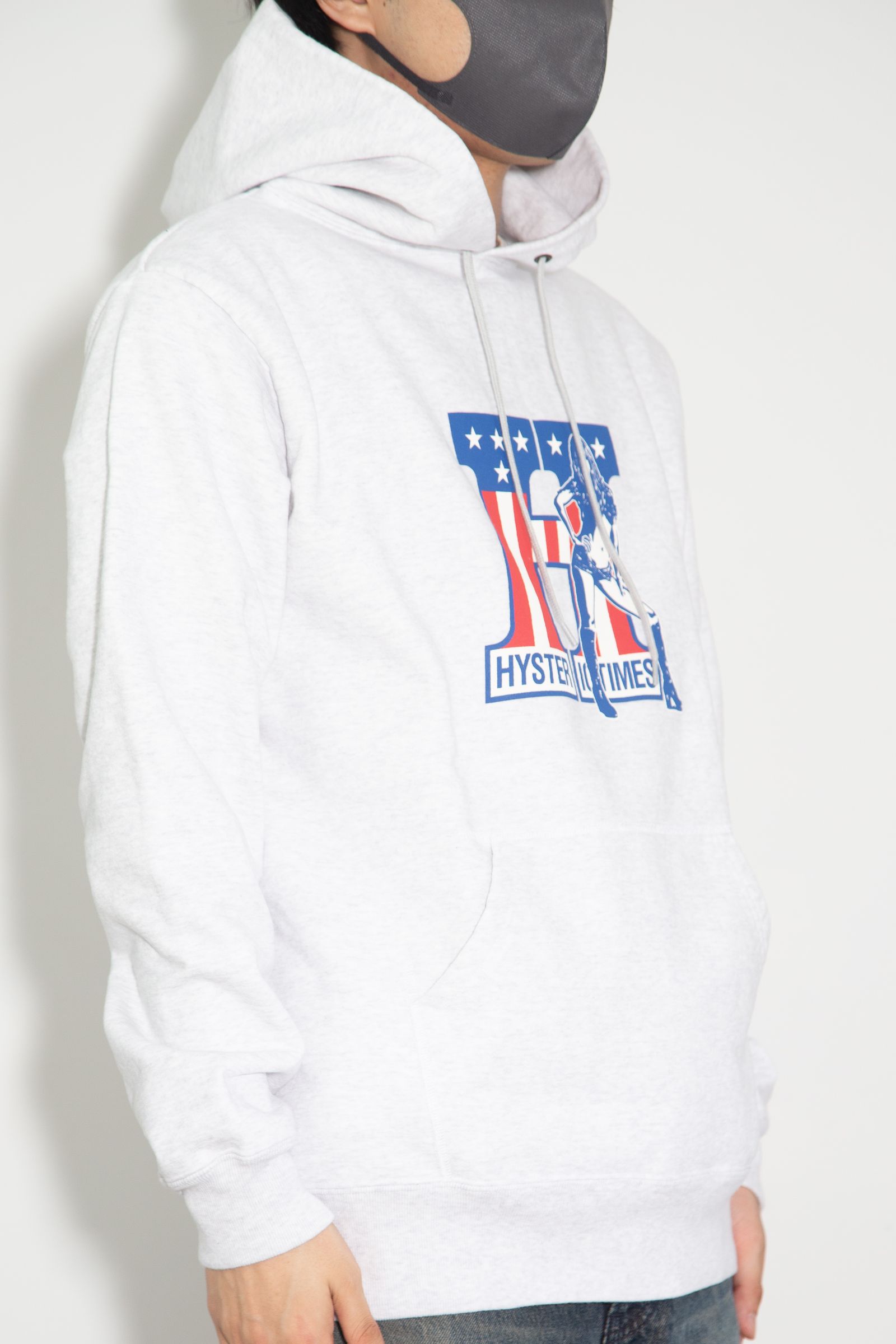 H TIMES パーカー / グレー