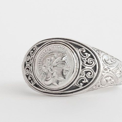 Athena the Goddess Symbol Ring / GR062