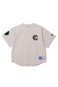 CALEE × KEBOZ BASEBALL SHIRT / アイボリー