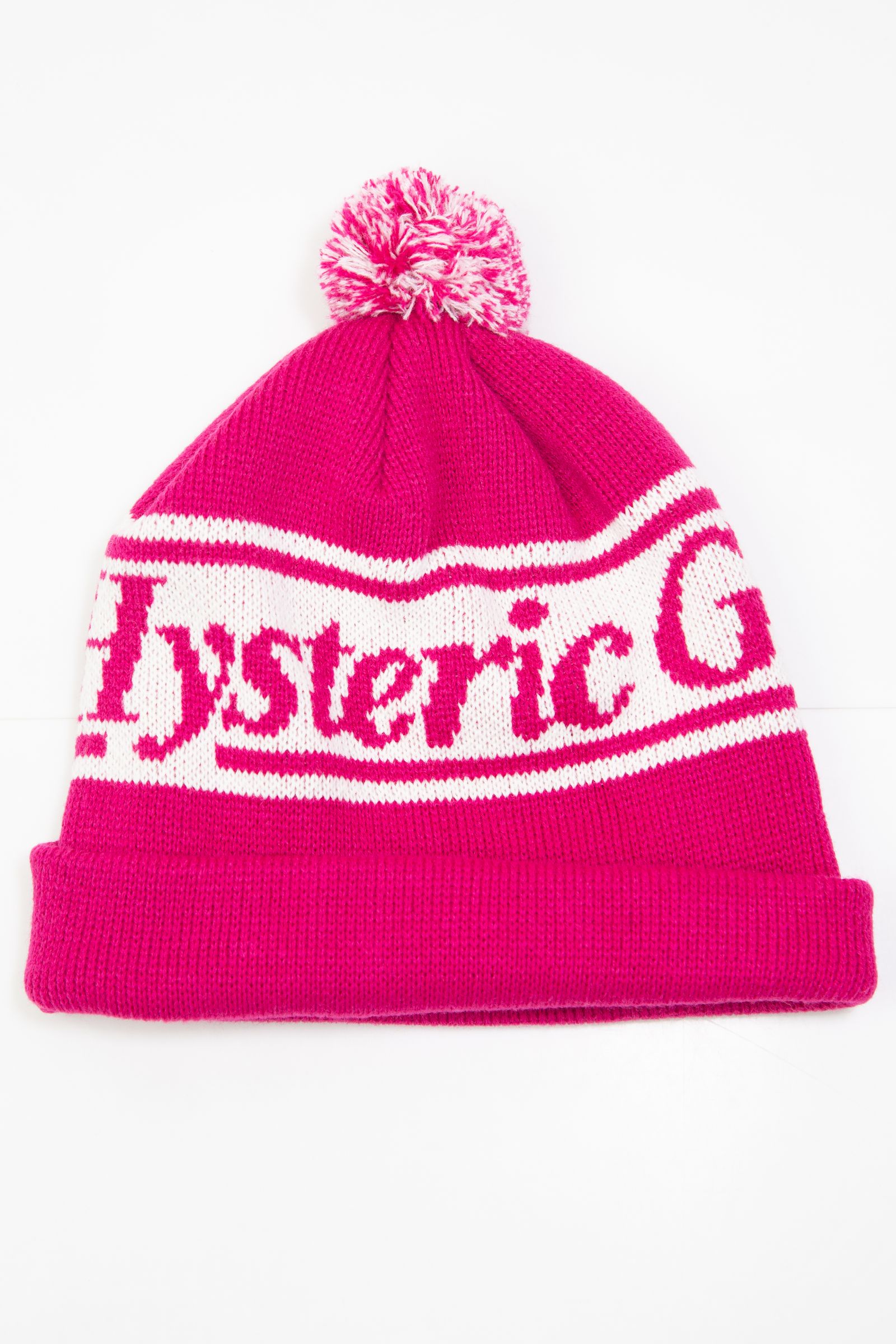 未使用 タグ付 HYSTERIC GLAMOUR ニット かぎ編　 レインボー HYSTERIC GLAMOUR渋谷店Rily / HYSTERIC GLAMOUR styling