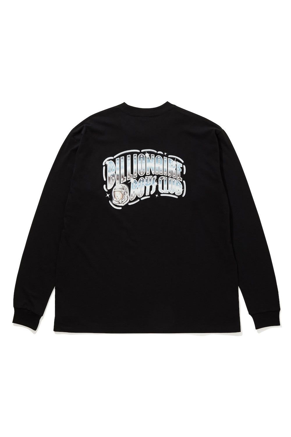 【BILLIONAIRE BOYS CLUB】COTTON L/S T-SHIRT ASTRONAUT / ブラック