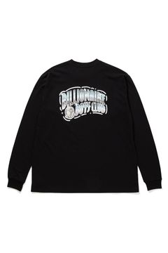 【BILLIONAIRE BOYS CLUB】COTTON L/S T-SHIRT ASTRONAUT / ブラック