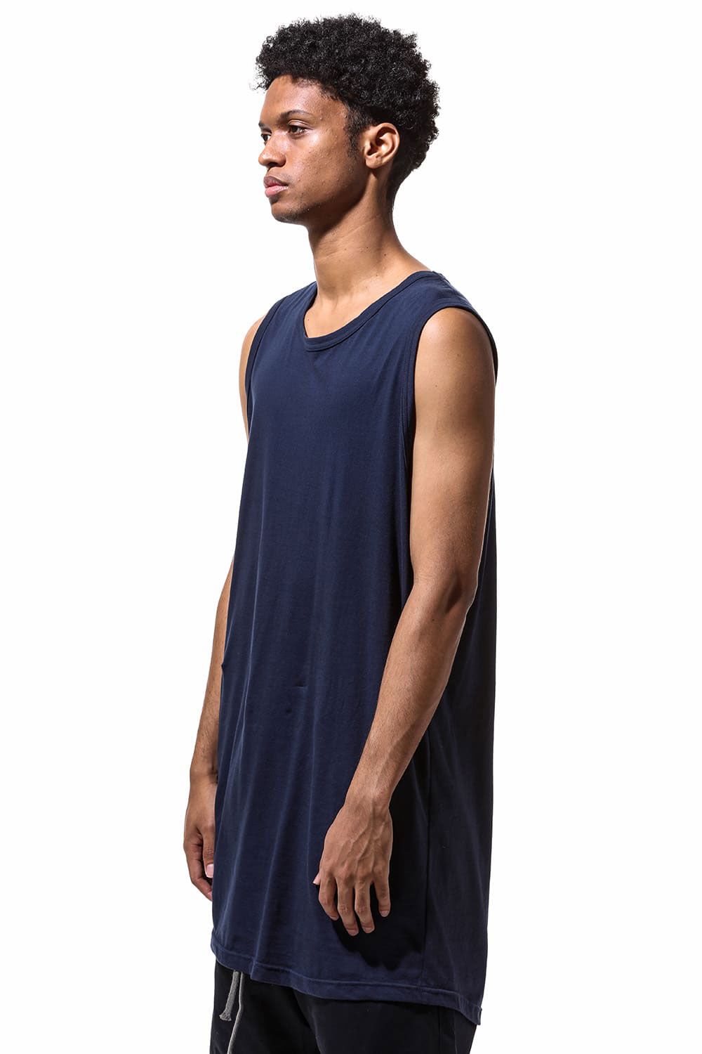 ロングタンクトップ / Long Tank Top / ブラウン / ag-6083-1