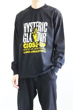 CLOSE UP Tシャツ / ブラック