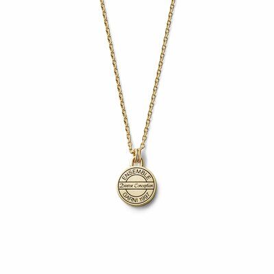 K10 Engrave Coin Pendant-S
